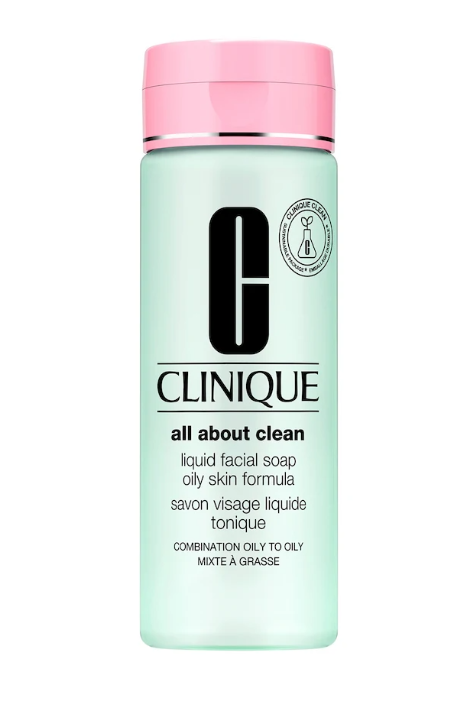 Jabón Facial Líquido All About Clean Para Pieles Mixta-Grasa A Grasa 200 Ml