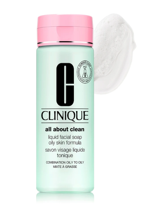 Jabón Facial Líquido All About Clean Para Pieles Mixta-Grasa A Grasa 200 Ml