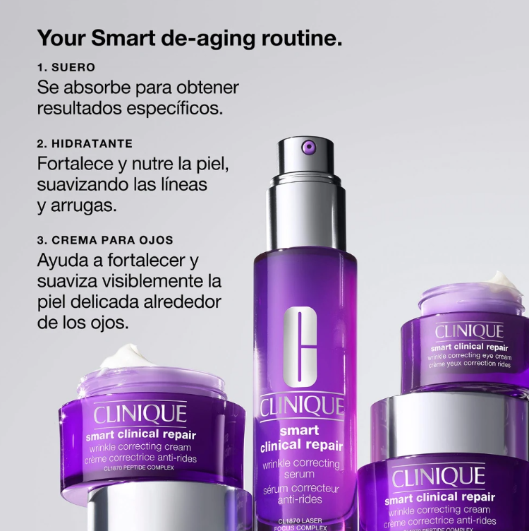 Crema Antiarrugas Smart Clinical Repair Para Todo Tipo De Piel